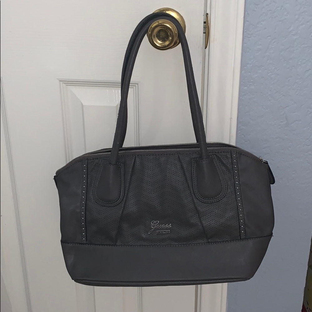 Guess dark grey purse